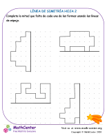 Línea De Simetría Hoja 2