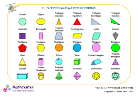 El Tapetito Matemático De Formas