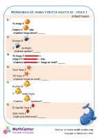 Problemas De Suma Y Resta Hasta 10 Hoja 1