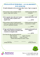 Resolución De Problemas - Las Salamandras En El Bowling