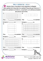 Área Y Perímetro Hoja 1