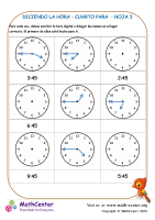 Diciendo La Hora - Cuarto Para Hoja 3