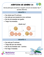 Acertijos de dinero Euro 1 A