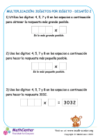 Multiplicación: 3Dígitos Por 1Dígito Desafío 2