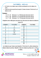 Factores Hoja 4:1