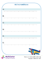 Rectas numéricas N° 10