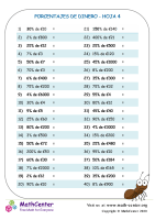 Money Percentages (Euro) N°4