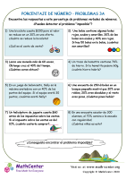 Porcentaje De Número De Problemas 3A