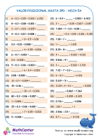 Valor Posicional Hasta 3Pd Hoja 5A