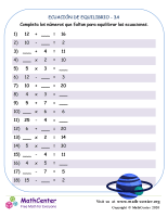 Ecuación De Equilibrio 3A