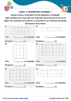 Área Y Perímetro Examen 1