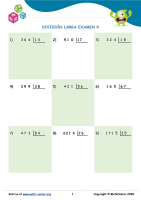 División Larga Examen 8