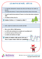 Défi mathématique de noël n°3d