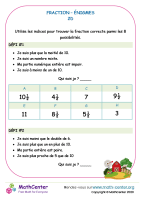 Fraction - énigmes 2d