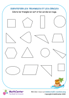 Identifier des triangles et des cercles