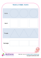 Trace la forme fiche 1