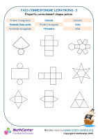Fais correspondre les patrons - fiche 3