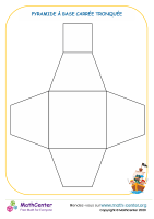 Pyramide à base carrée tronquée