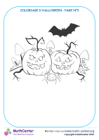 Coloriage d'halloween n°3