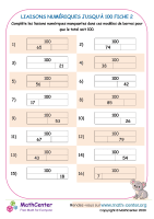 Liaisons numériques à 100 fiche 2