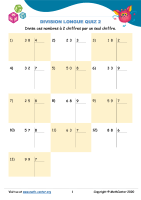 Division longue quiz 2