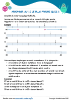 Arrondir au 10 le plus proche quiz 1