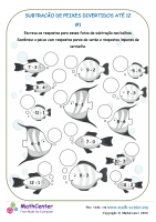 Subtração Simples e Divertida worksheet