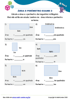 Quiz Matemático - Qual o valor exato do perímetro? • Notícias • Clube da SPM