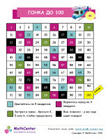 Гонка До 100 Игра № 1