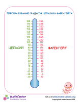 ПРЕОБРАЗОВАНИЕ ГРАДУСОВ ЦЕЛЬСИЯ И ФАРЕНГЕЙТА
