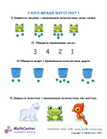 У Кого Меньше Всего? Лист 1A