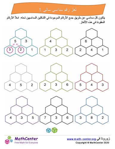 لغز الشكل السداسي لسالي 1