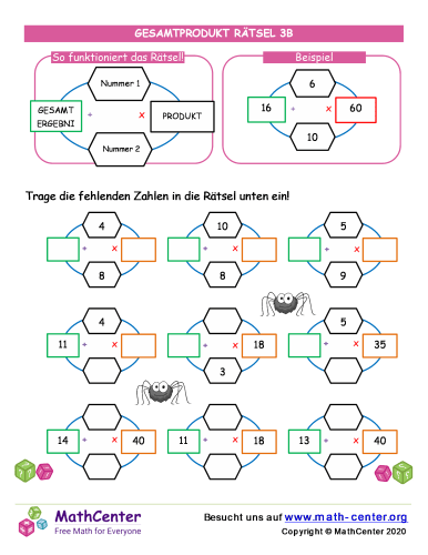 Gesamtprodukt Rätsel 3B