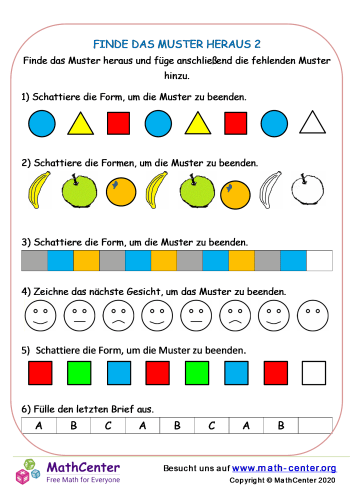 Finde Das Muster Heraus 2