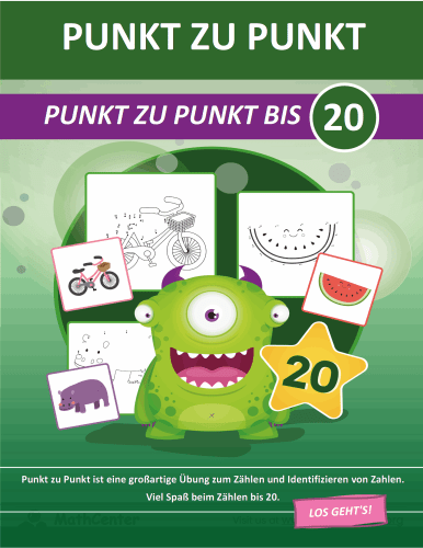 Punkt Zu Punkt Bis 20 | Arbeitsheft | Math Center