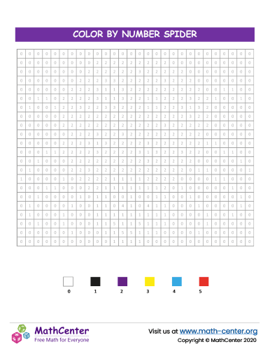 Pre-Kindergarten Coloring Activities: Color by Number
