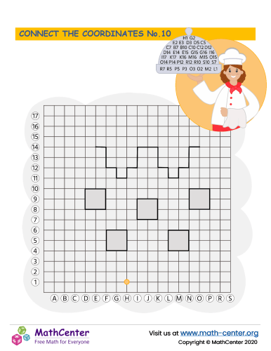 Connect The Coordinates No.10