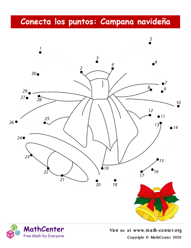 Conecta los puntos Hasta 30 - Campana