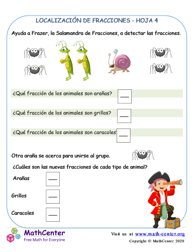 Localización De Fracciones - Hoja 4