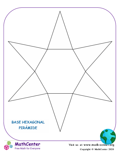 hoja de trabajo de piramide triangular