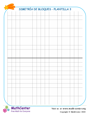 Simetría De Bloques Plantilla 3