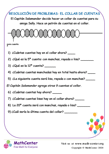 Resolución De Problemas- El Collar De Cuentas