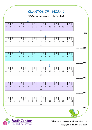 Cuántos Cm Hoja 1