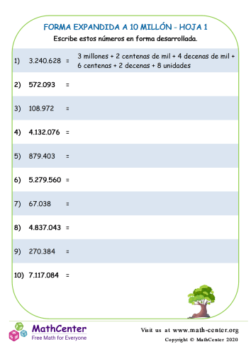 Forma Expandida A 10 Millón Hoja 1