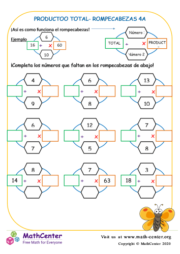 Producto Total- Rompecabezas 4A