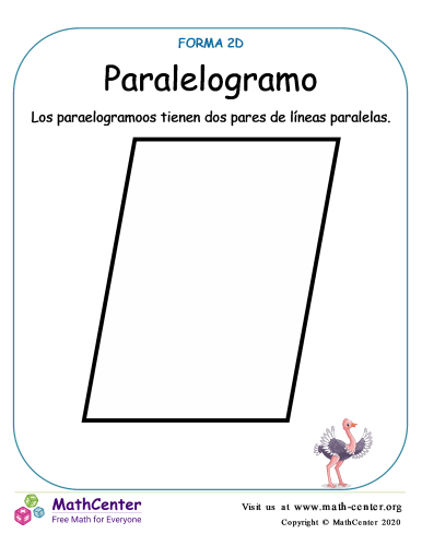 hoja de trabajo de area de paralelogramo