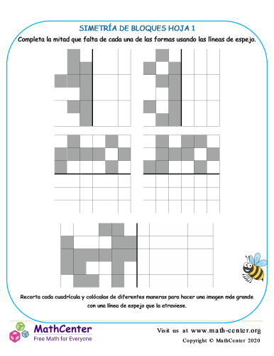Simetría De Bloques Hoja 1