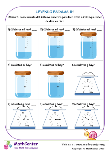 Leyendo Escalas 1H