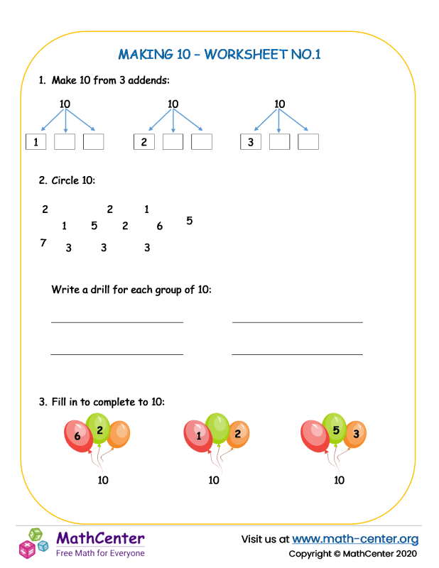 kindergarten-worksheets-single-digit-addition-math-center