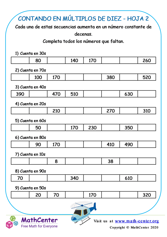 Sucesiones Numericas Para Tercer Grado Hot Sex Picture 8675